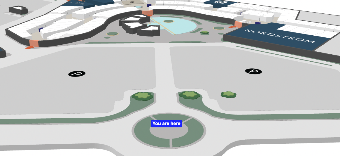 Mappedin JS - You are here marker