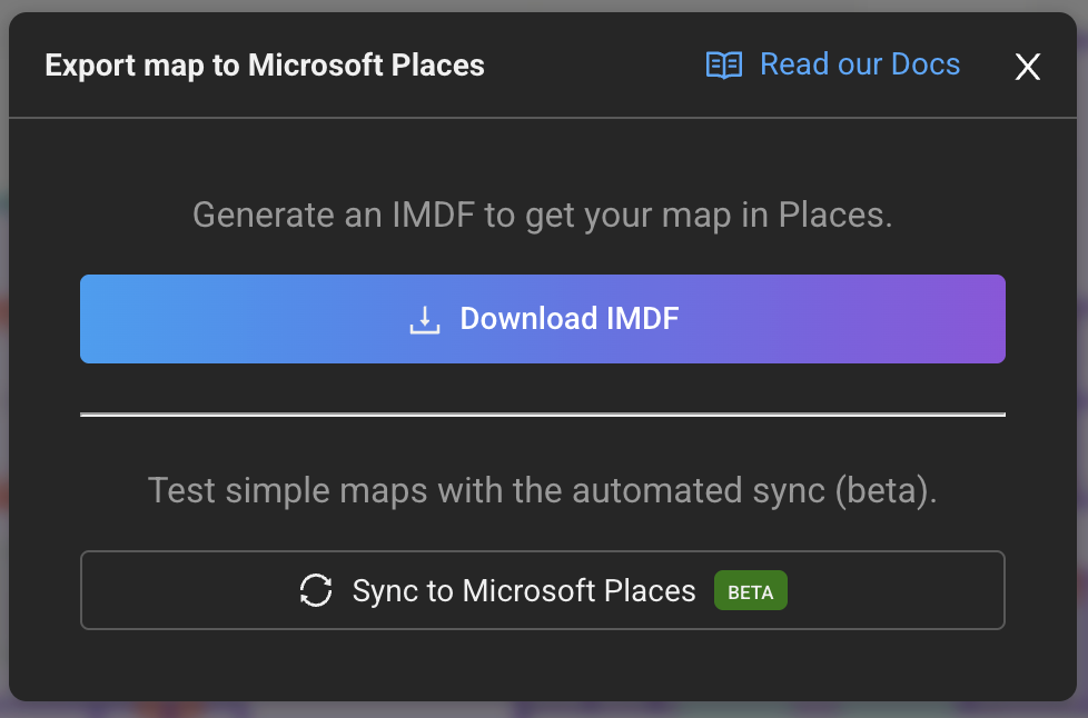 places-integration-modal